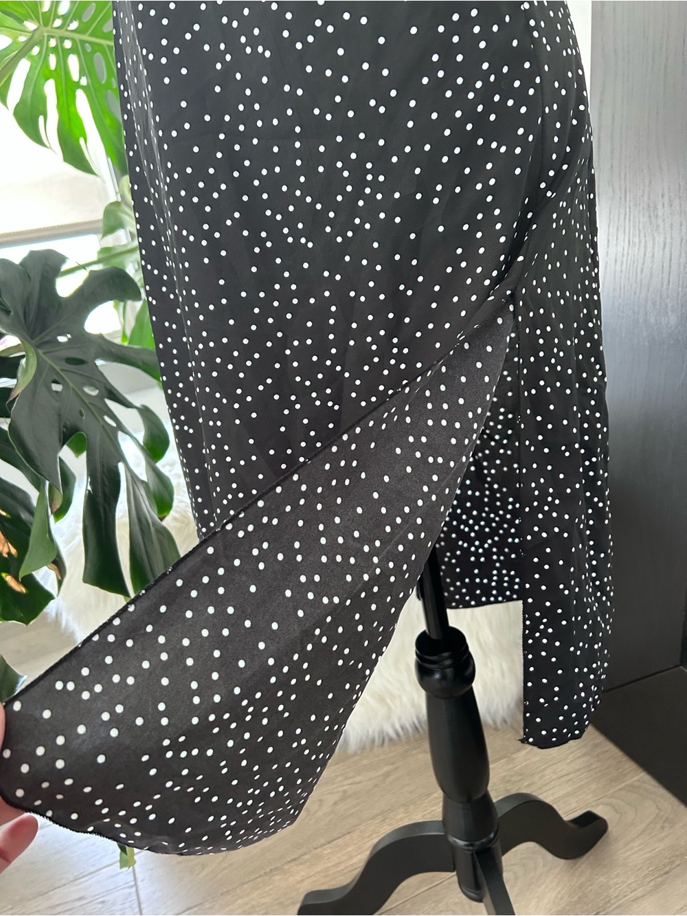 Polka Dots Shein Dress size XS NWOT - Picture 3 of 5